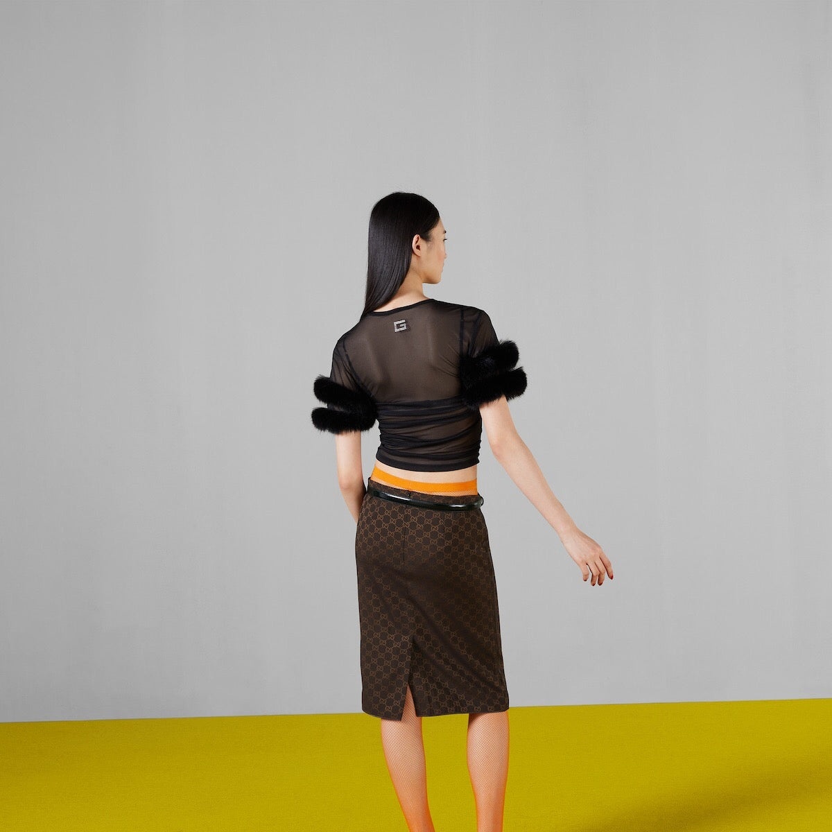 Gucci Retro Square G Jersey Top - 4