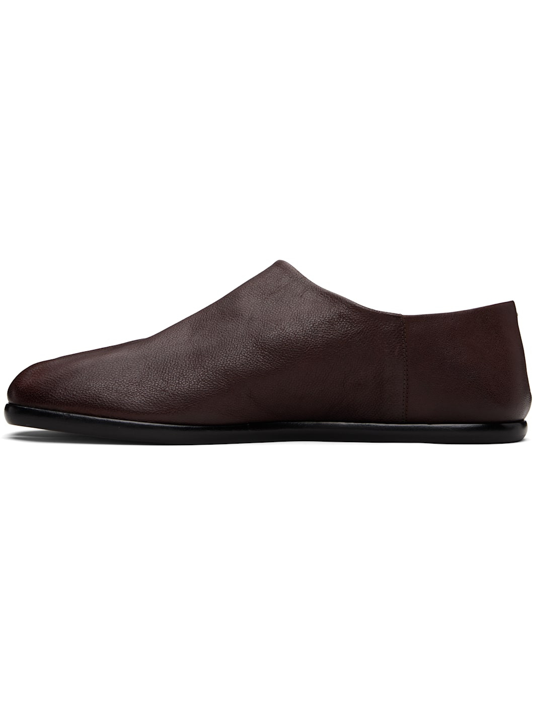 Brown Tabi Babouche Loafers - 3
