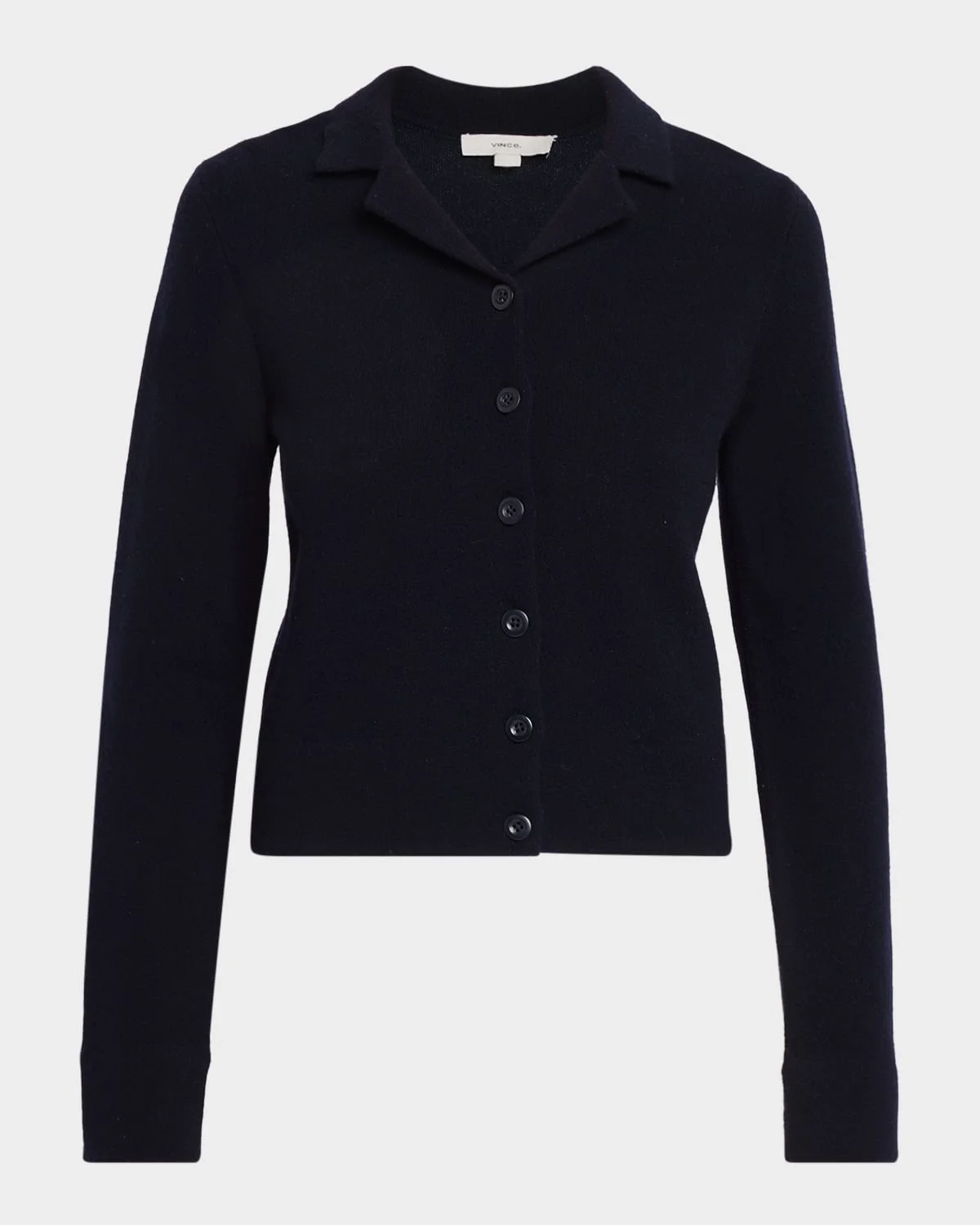 Double-Face Wool Cardigan - 1
