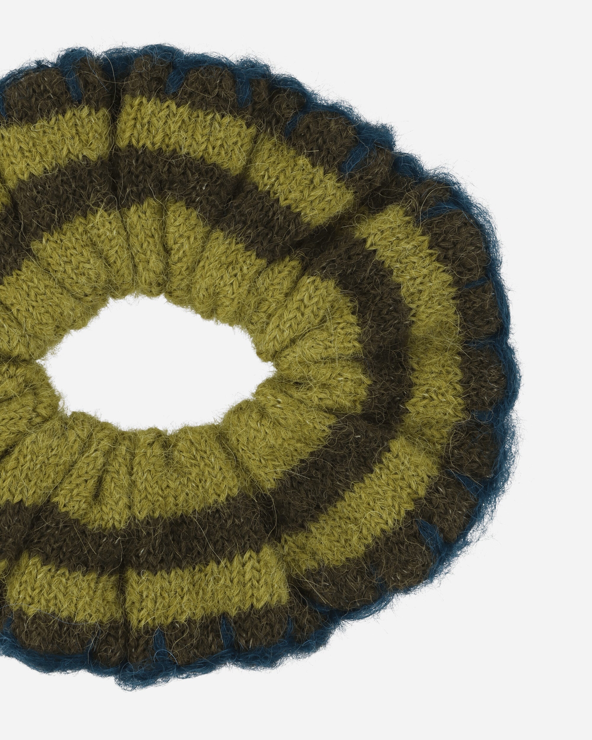 Lulu Stripe Scrunchie Green - 4