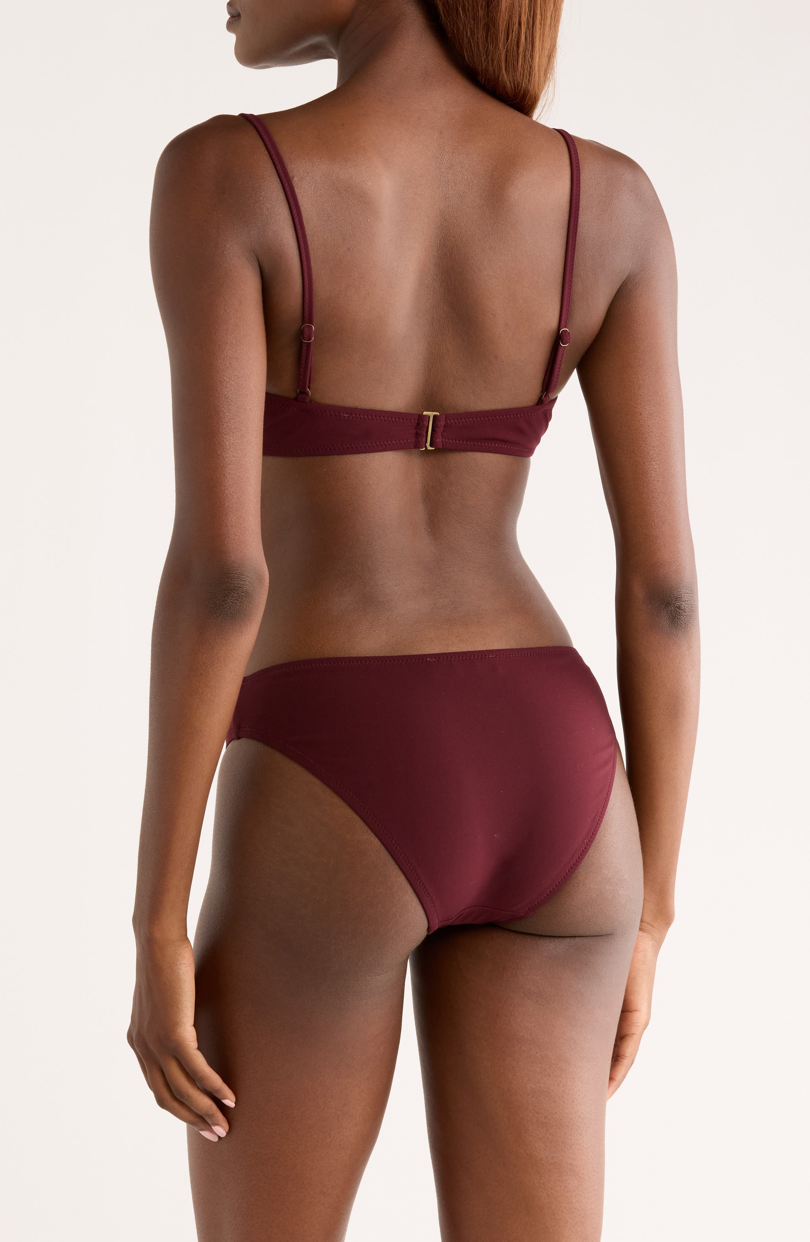 Ulla Johnson Dani Bikini Bottoms in Cassis at Nordstrom - 8