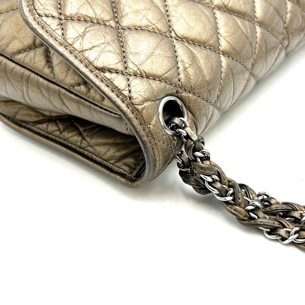 Chanel No.10 Gold Flap Chain Shoulder Bag - 8