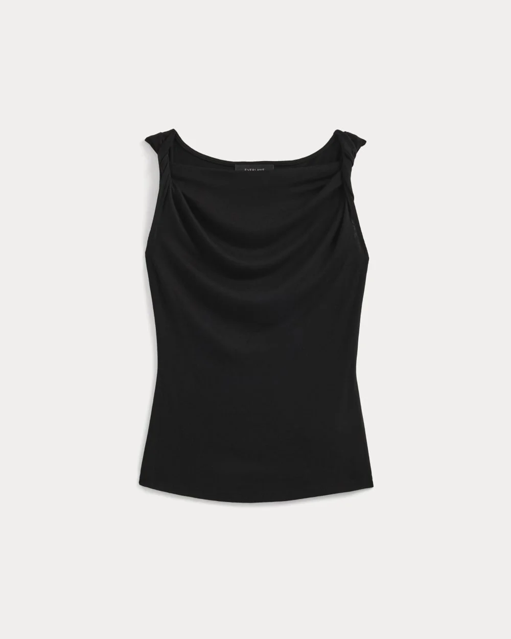 COWL NECK TWIST TANK IN BUTTERLUXE - 1