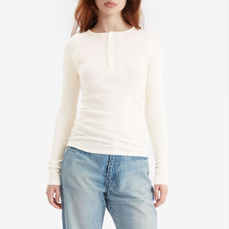 AURALEE Auralee Organic Soft Rib Pullover outlook