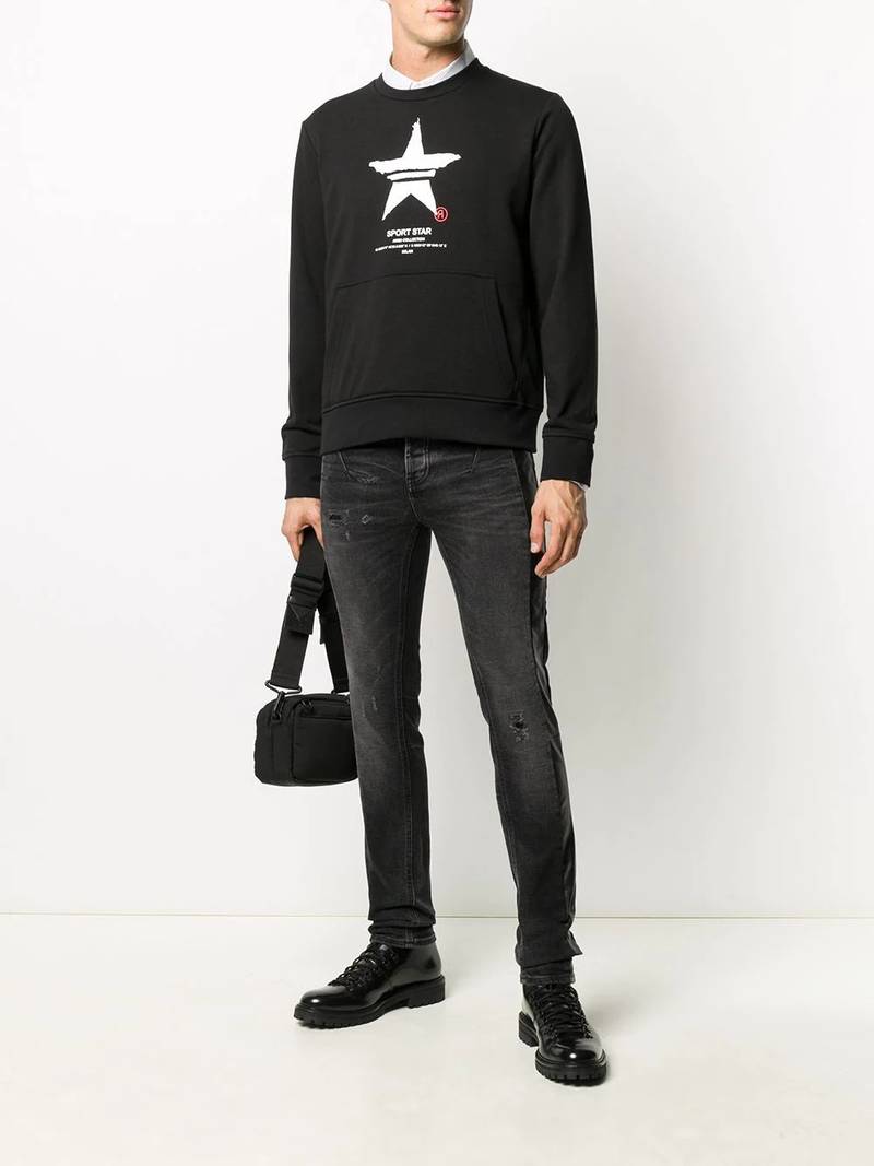 Neil Barrett graphic-print sweatshirt outlook