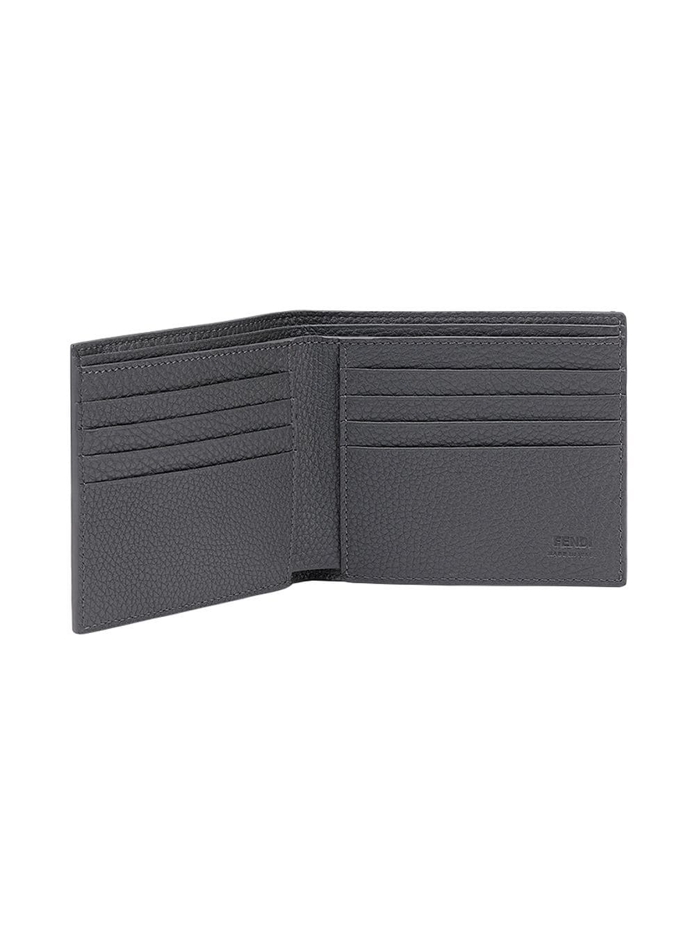 logo stamp bi-fold wallet - 3