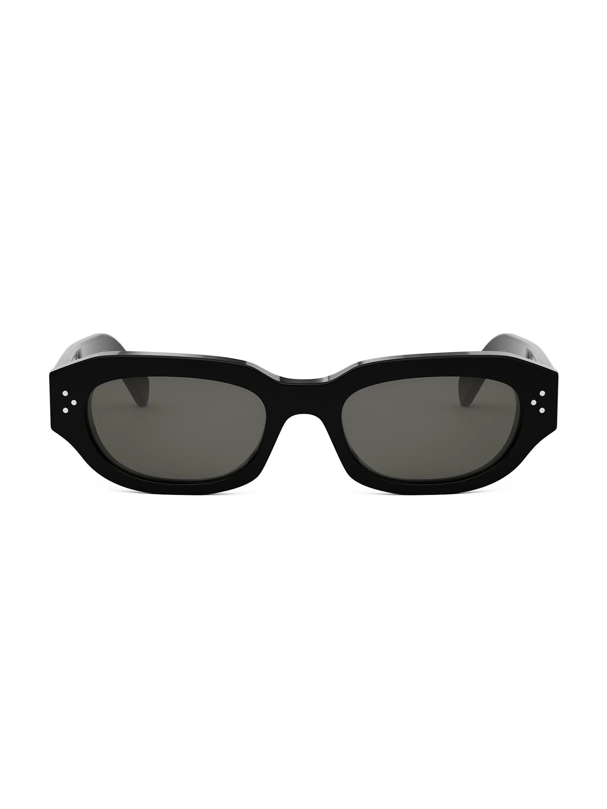 Men's 3 Dots 54mm Geometric Sunglasses - Black Smoke - 1