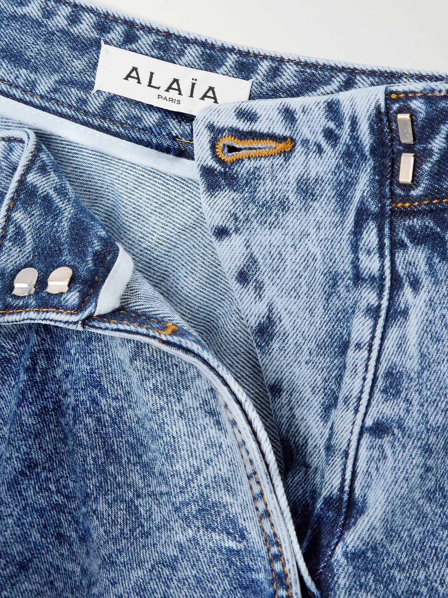 Wide-leg jeans Blue - 4