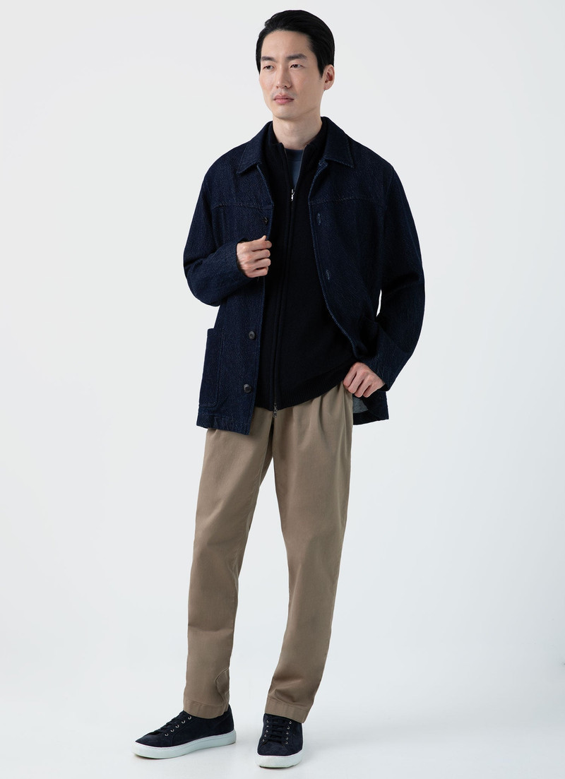 Sunspel Lambswool Gilet outlook