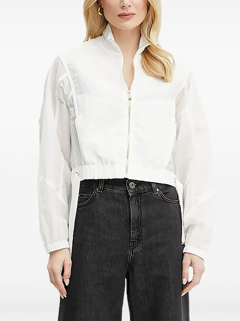 Florie zip-fastening drawstring jacket 1