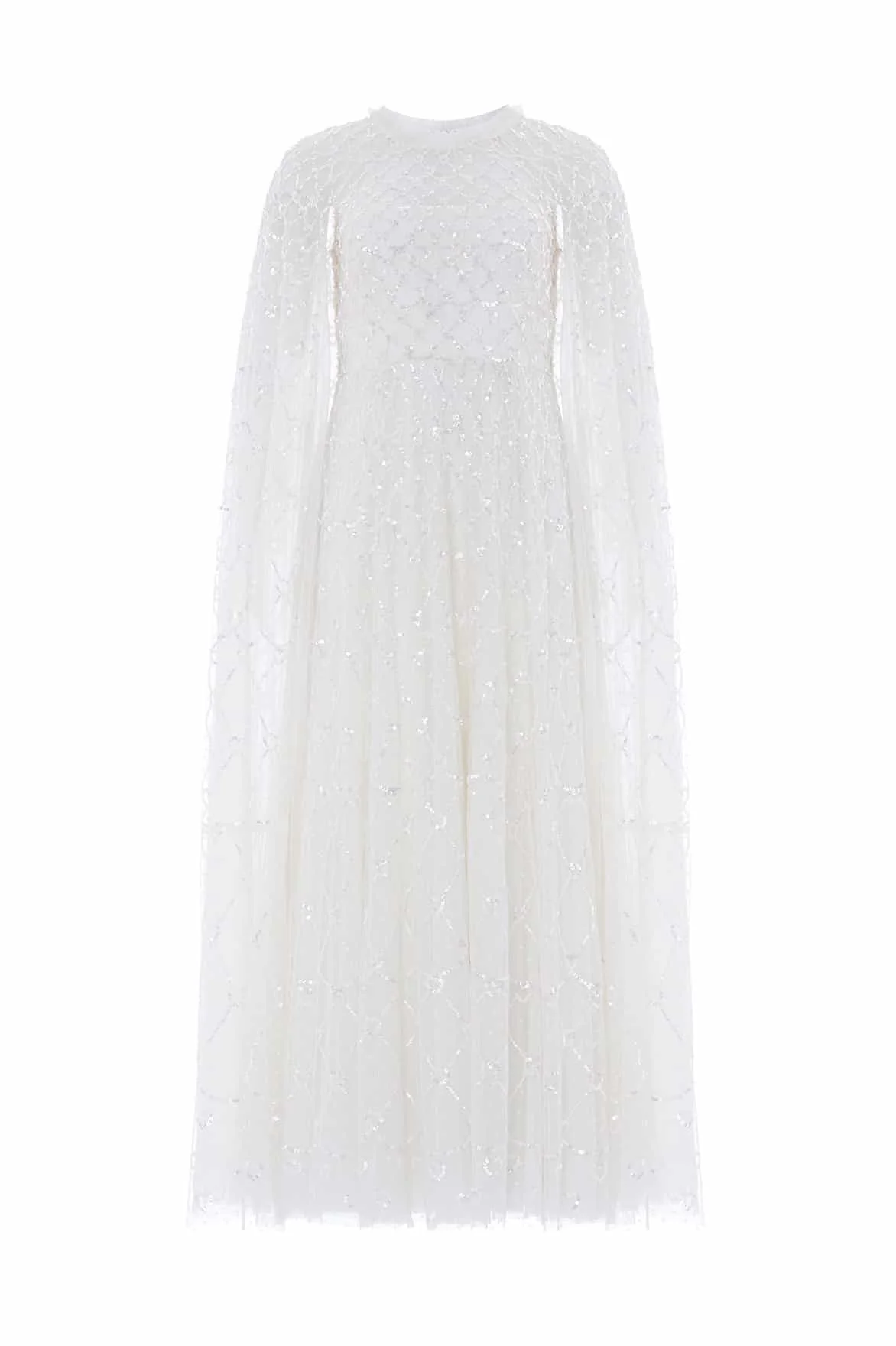 Heart Lattice Ankle Gown - 1