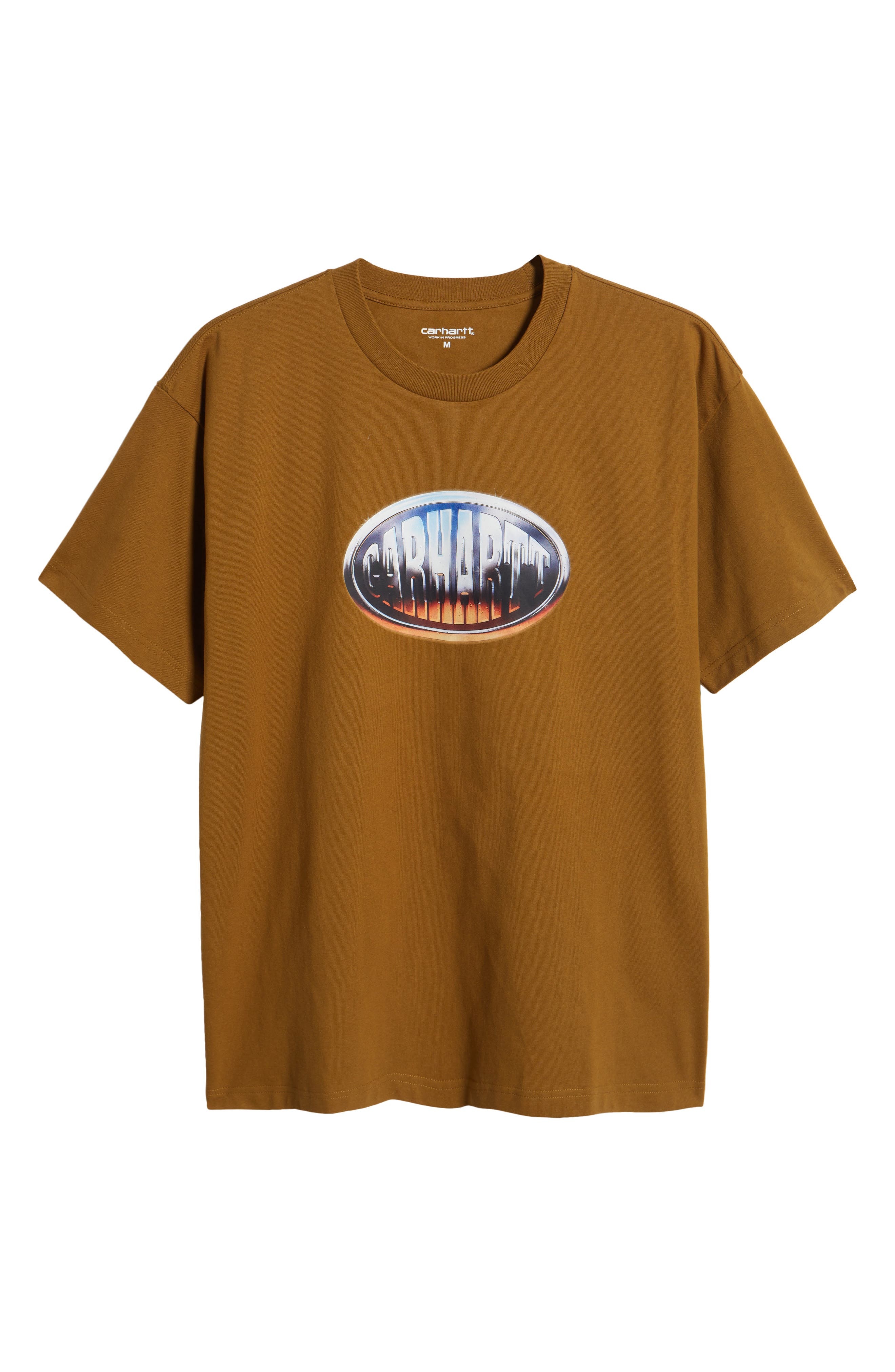 Carhartt Work In Progress Big Time Organic Cotton Logo Graphic T-Shirt in Fossil at Nordstrom - 5