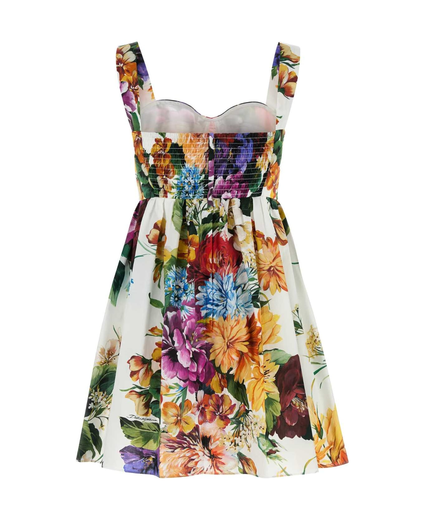 Printed Poplin Dress - 2