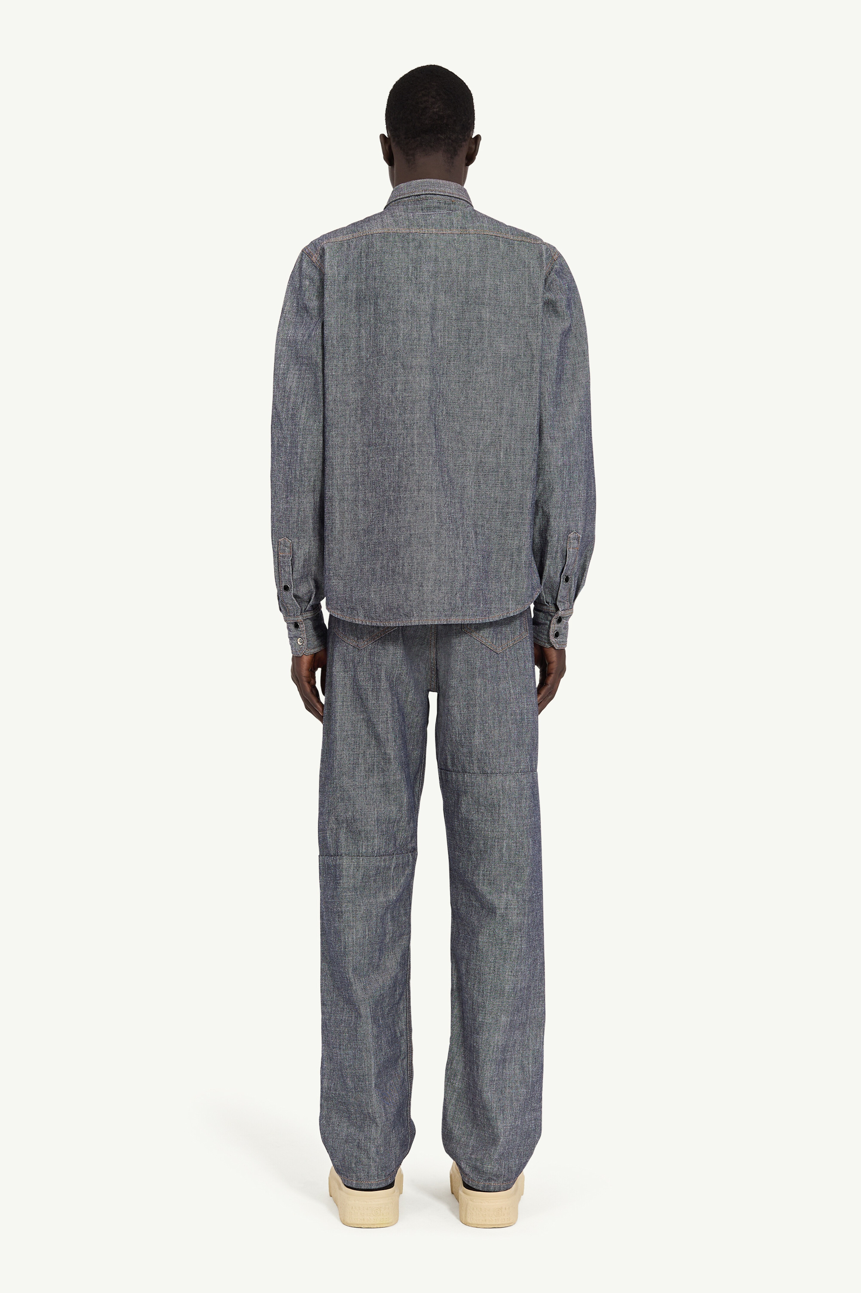 Rinsed denim shirt - 4
