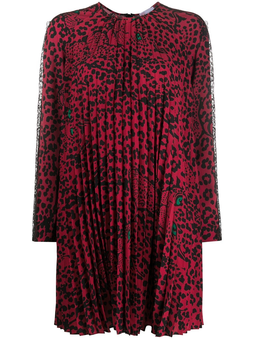 leopard print swing dress - 1