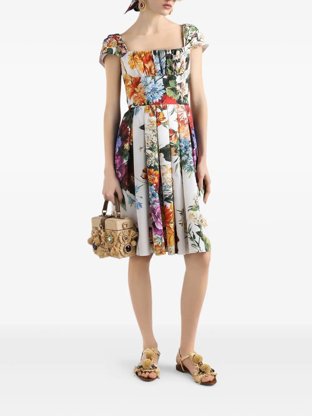 Floral Print Dress - 2