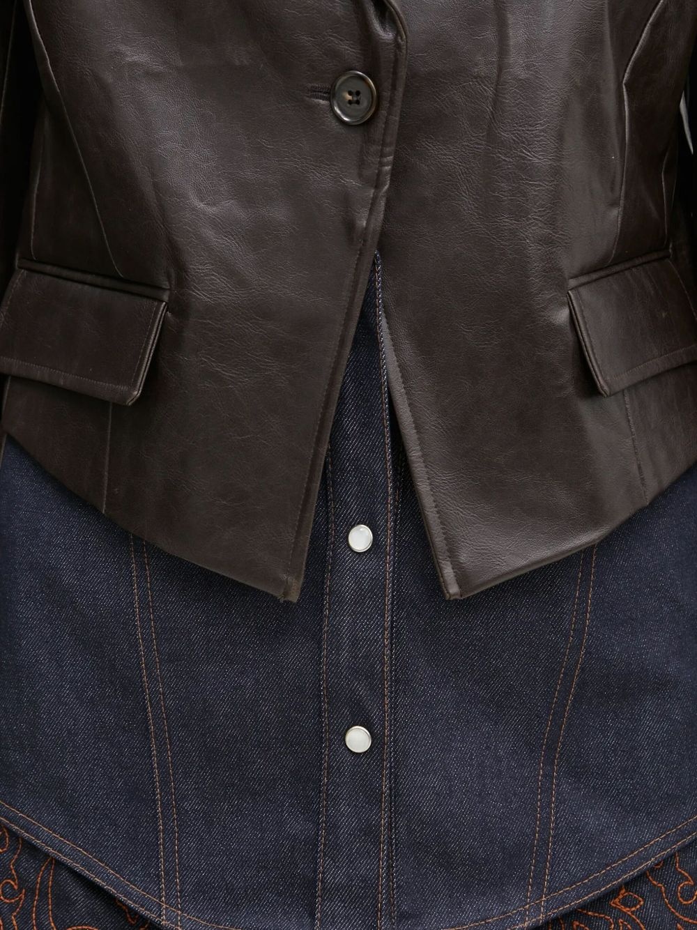 cropped jacket - 4