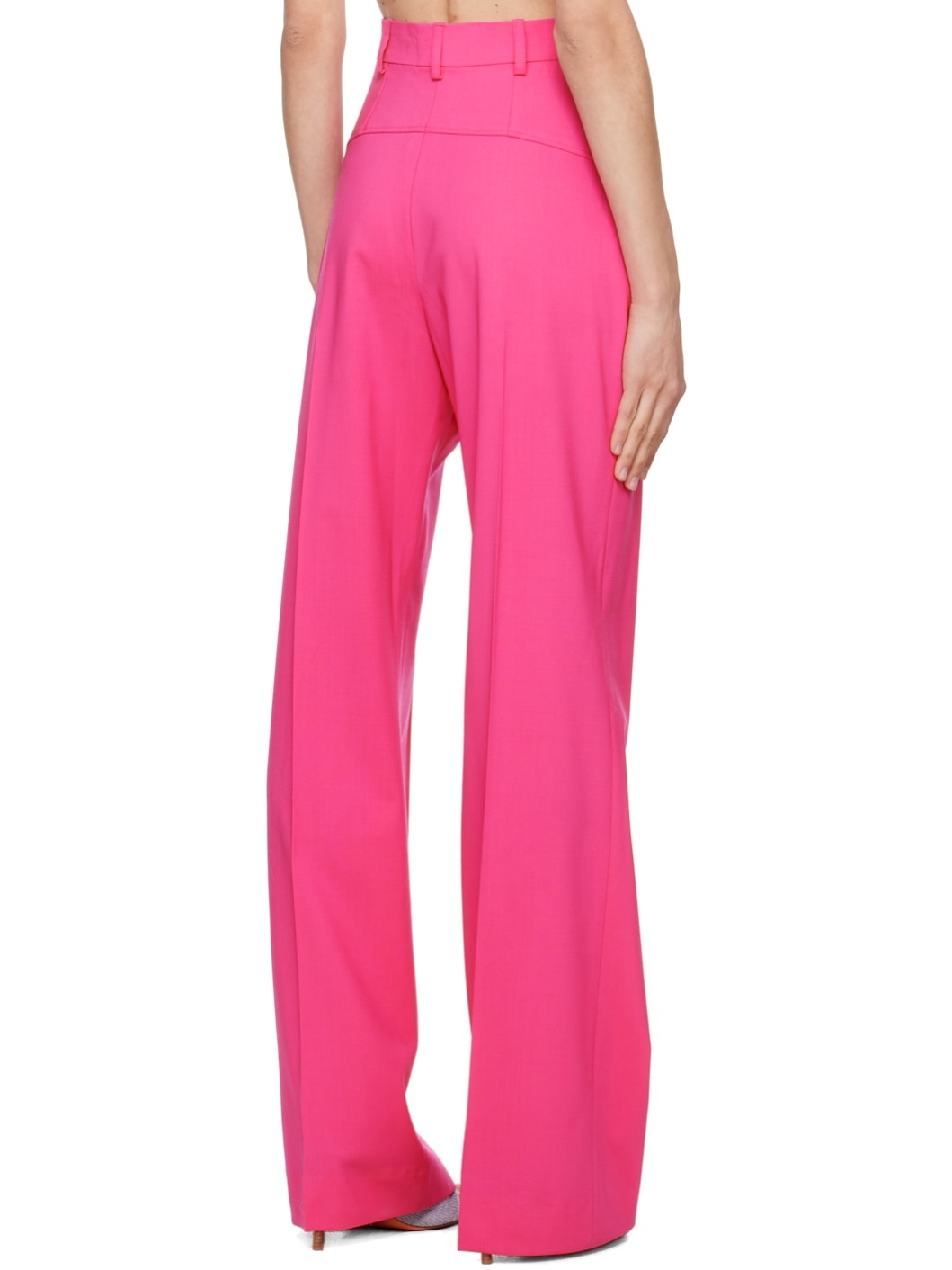 Pink Le Papier 'Le Pantalon Sauge' Trousers - 3