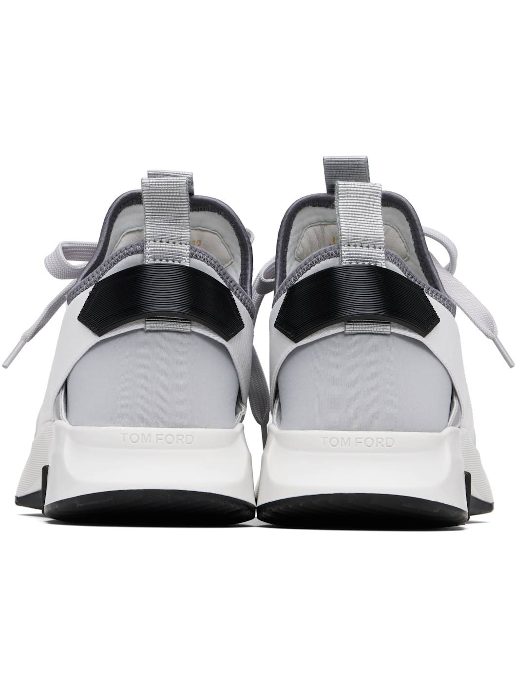 Gray Neoprene Suede Jago Sneakers - 2