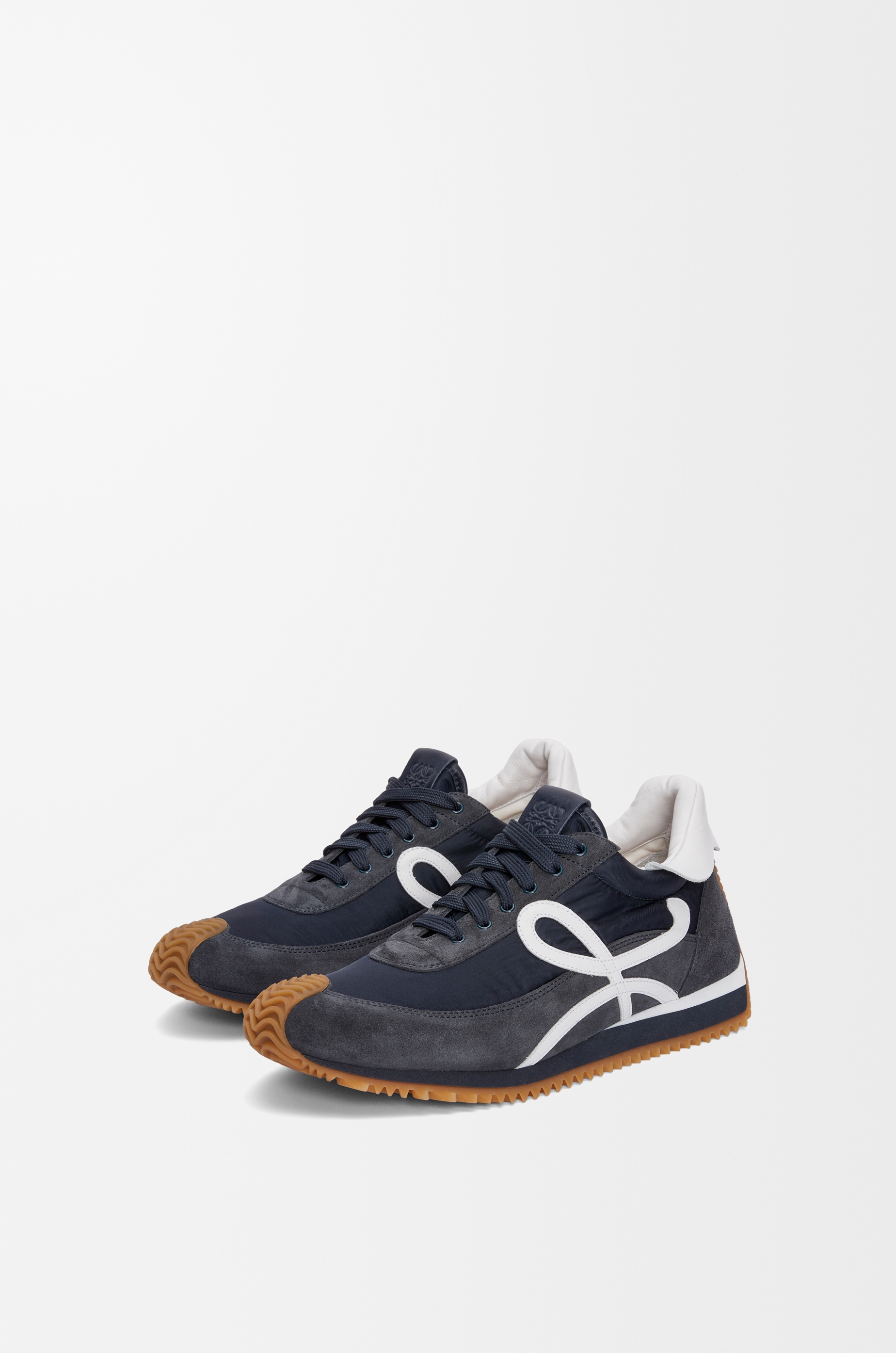 Flow Runner in nylon and suede - 3