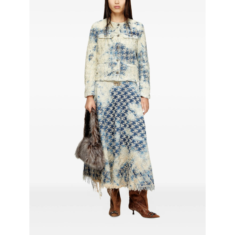Diesel Blue Skirts - A-Line Skirts Women - 3