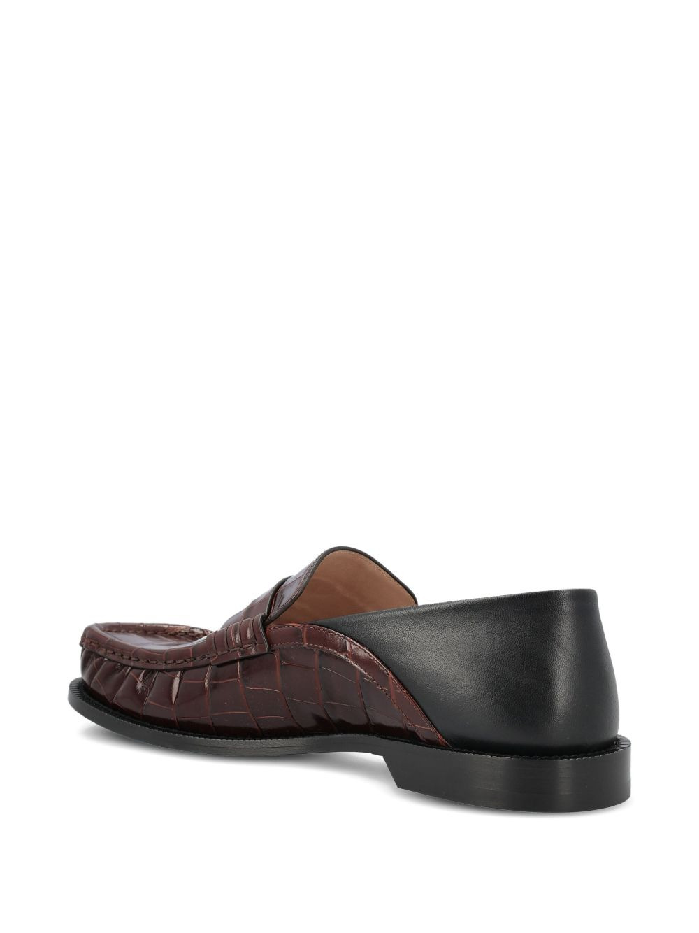 Campo crocodile-effect loafers - 4