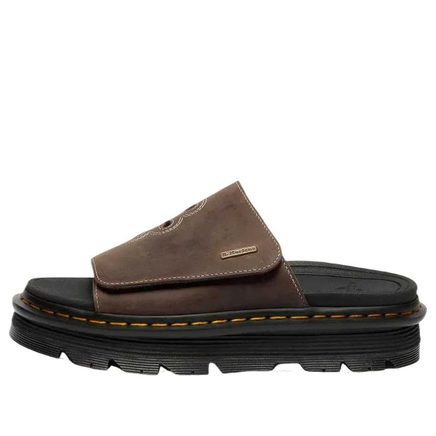 Dr. Martens Zebzag Flower Sandals 'Dark Brown' 42913200 - 1