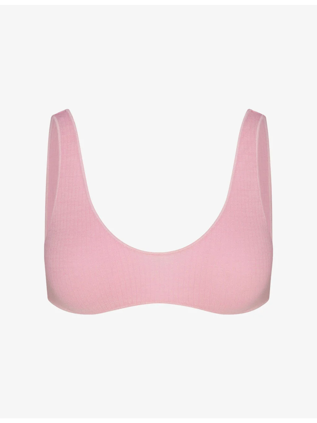 Wool Rib Bralette - 1
