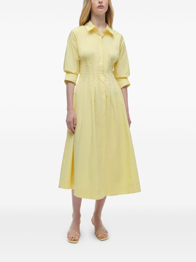 SIMKHAI cotton midi dress outlook