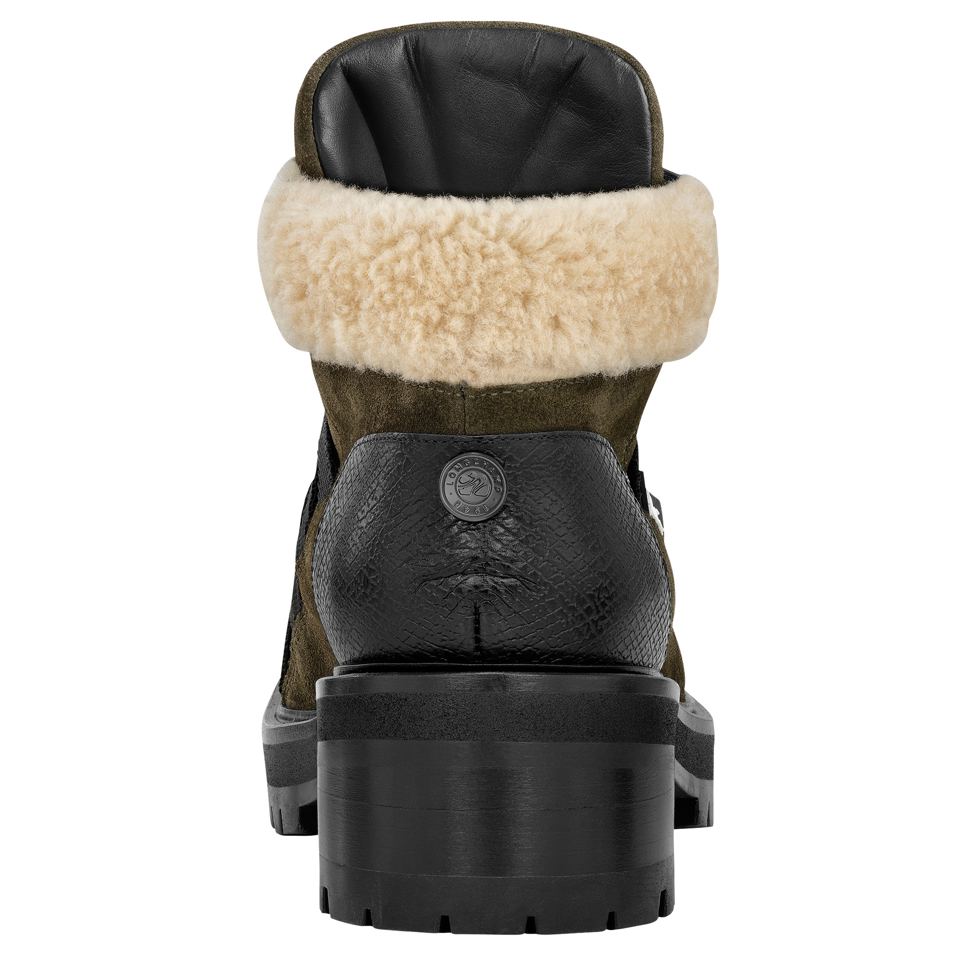 La Baroudeuse Low Boots Khaki - Leather - 3