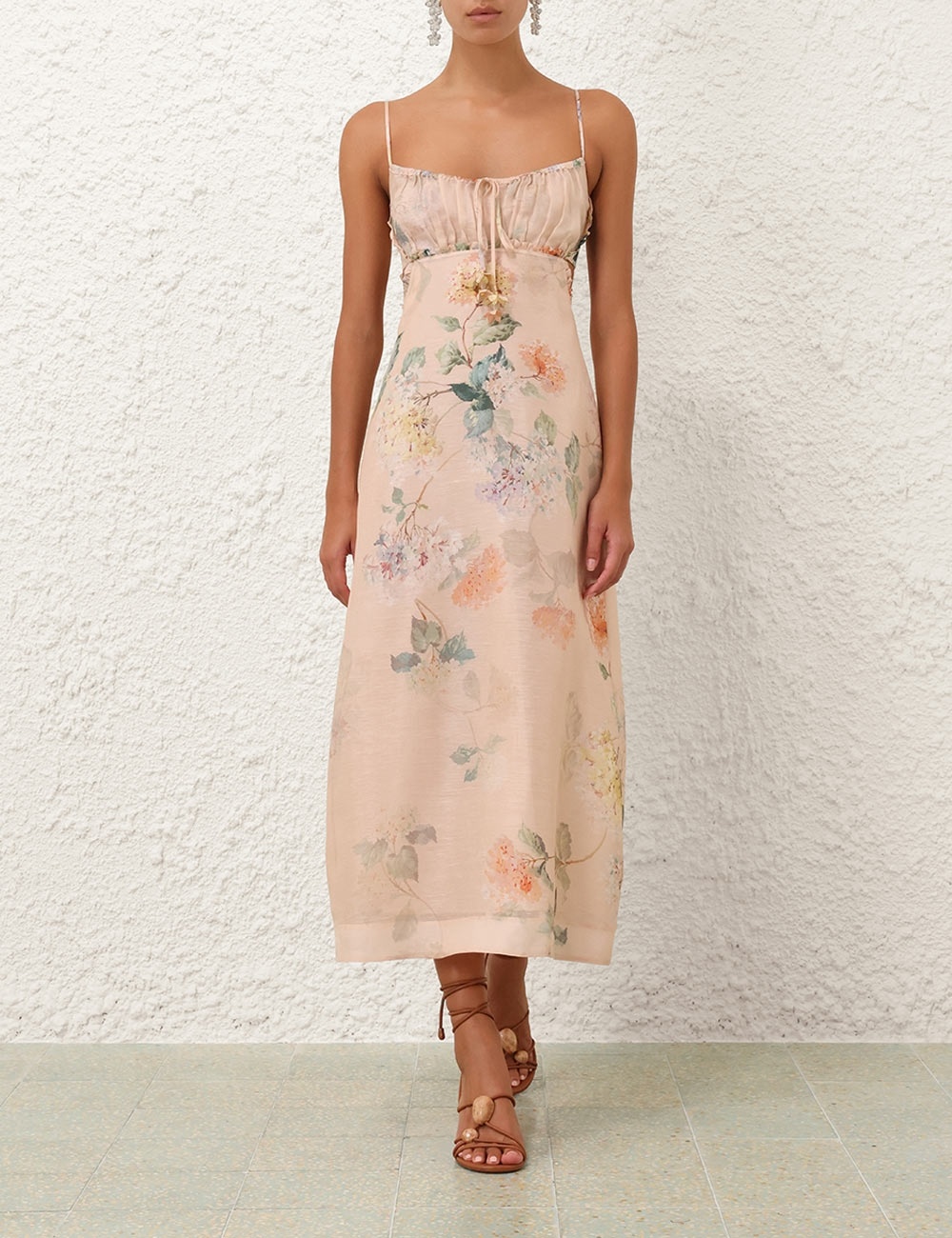 Zimmermann ILLUMINATE DRAWN SLIP DRESS | REVERSIBLE