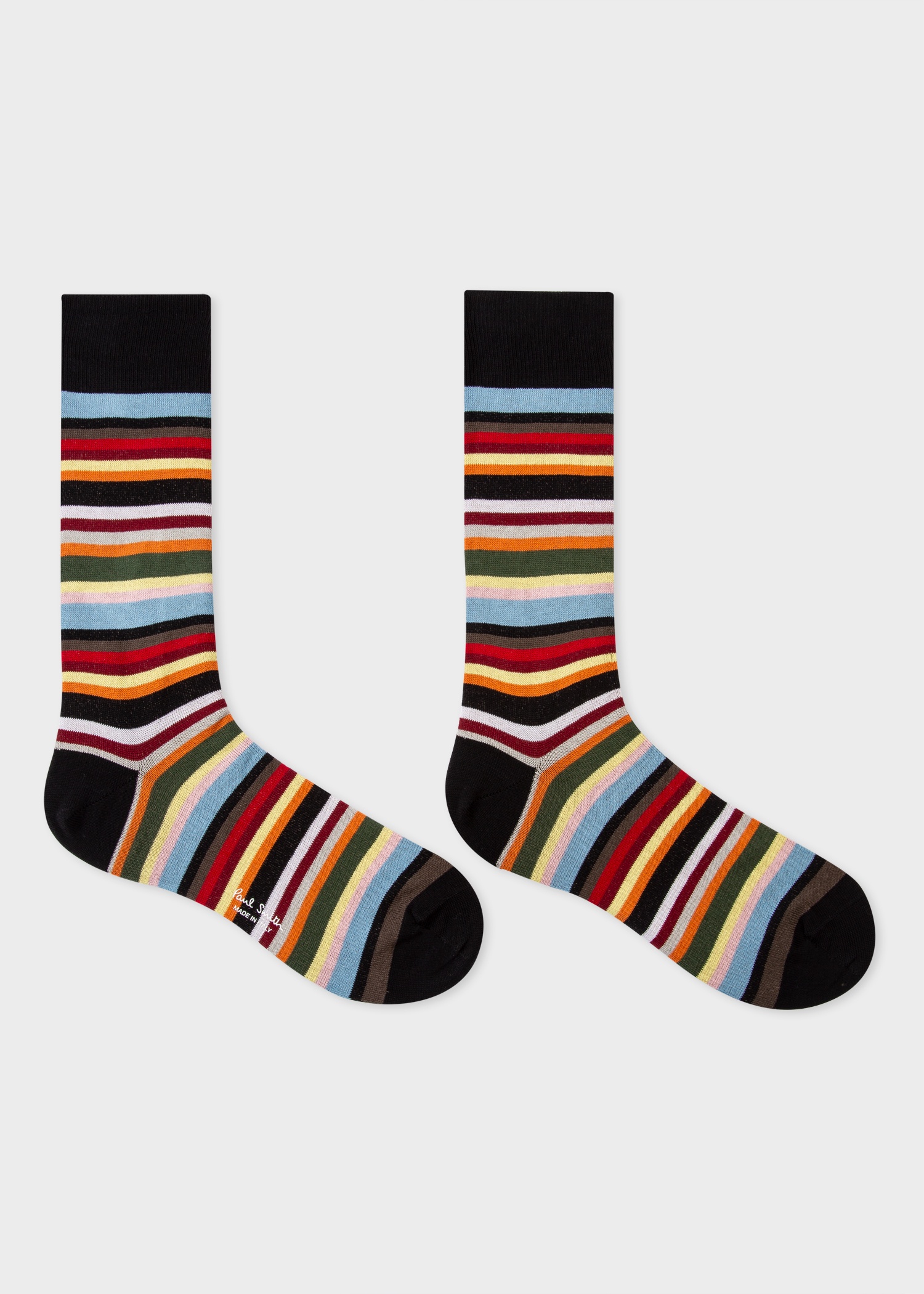 'Signature Stripe' Socks - 2