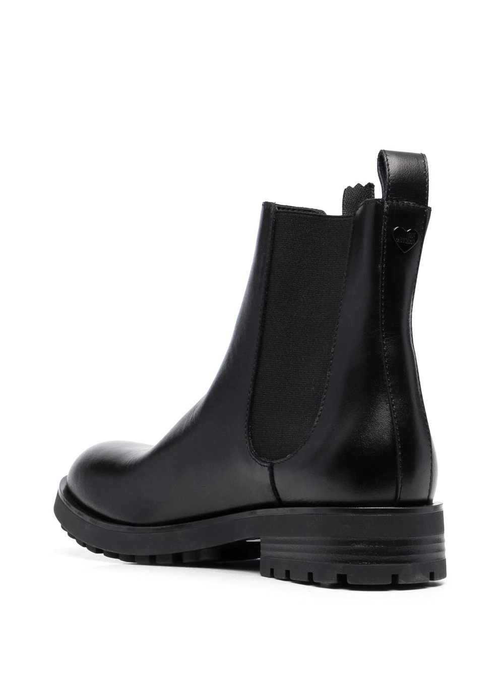 logo-tape Chelsea boots - 3