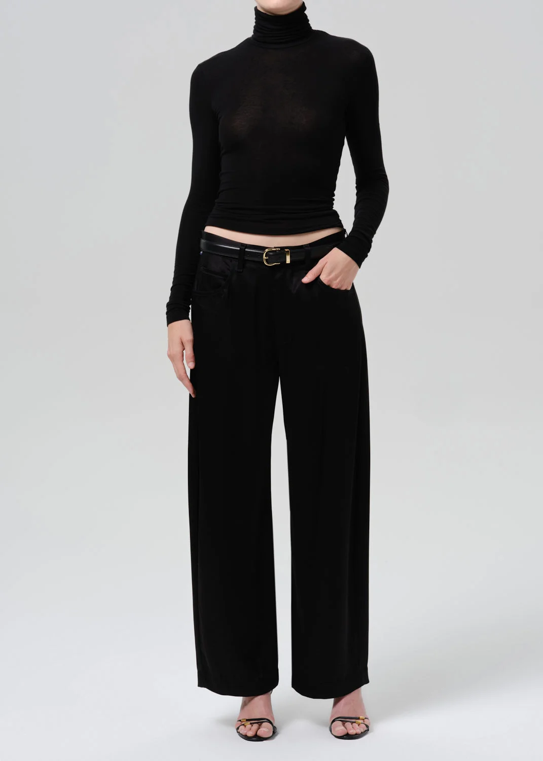Caradene Turtleneck In Black - 1