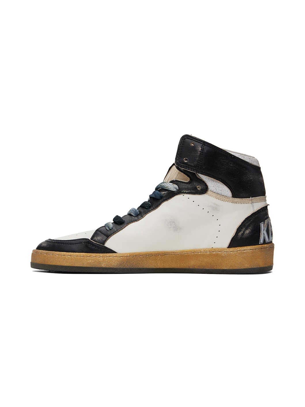 Black & White Sky-Star Sneakers - 3