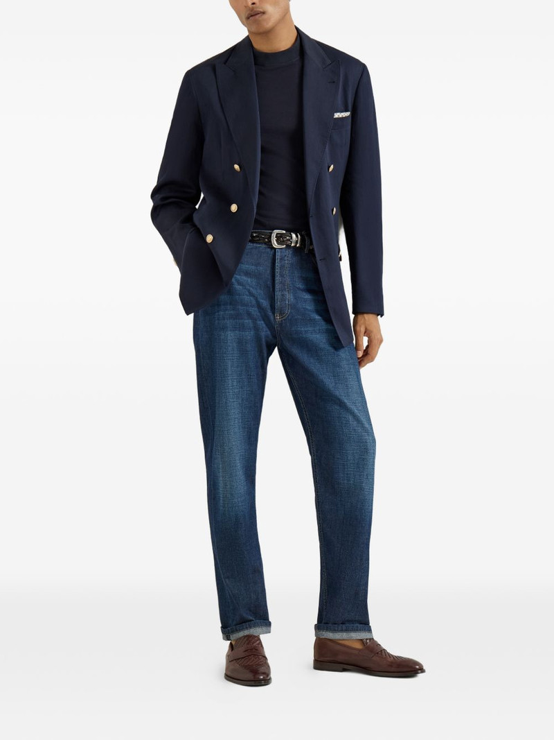 Brunello Cucinelli five-pocket trousers outlook