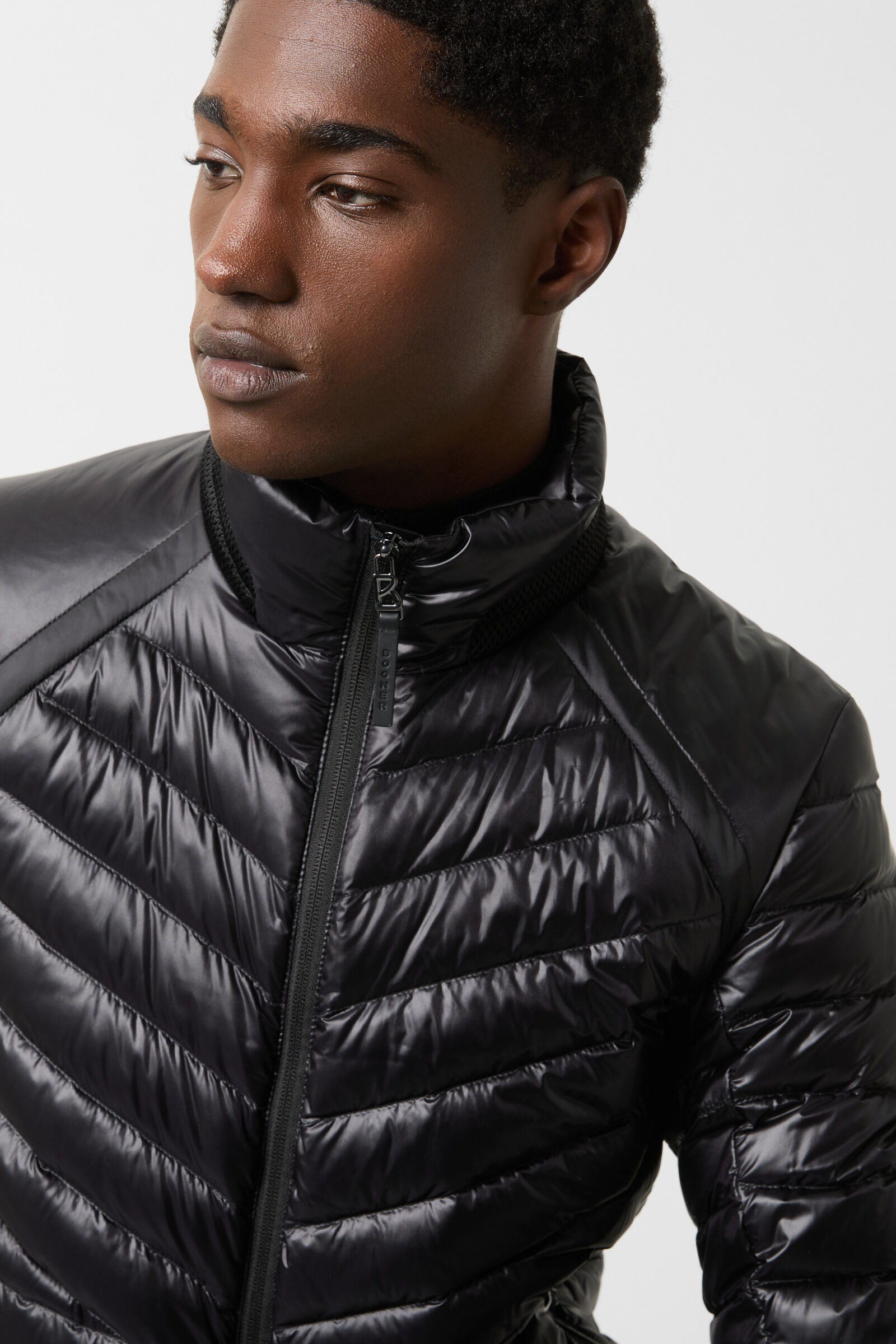 Liman Lightweight down jacket in Black - 5