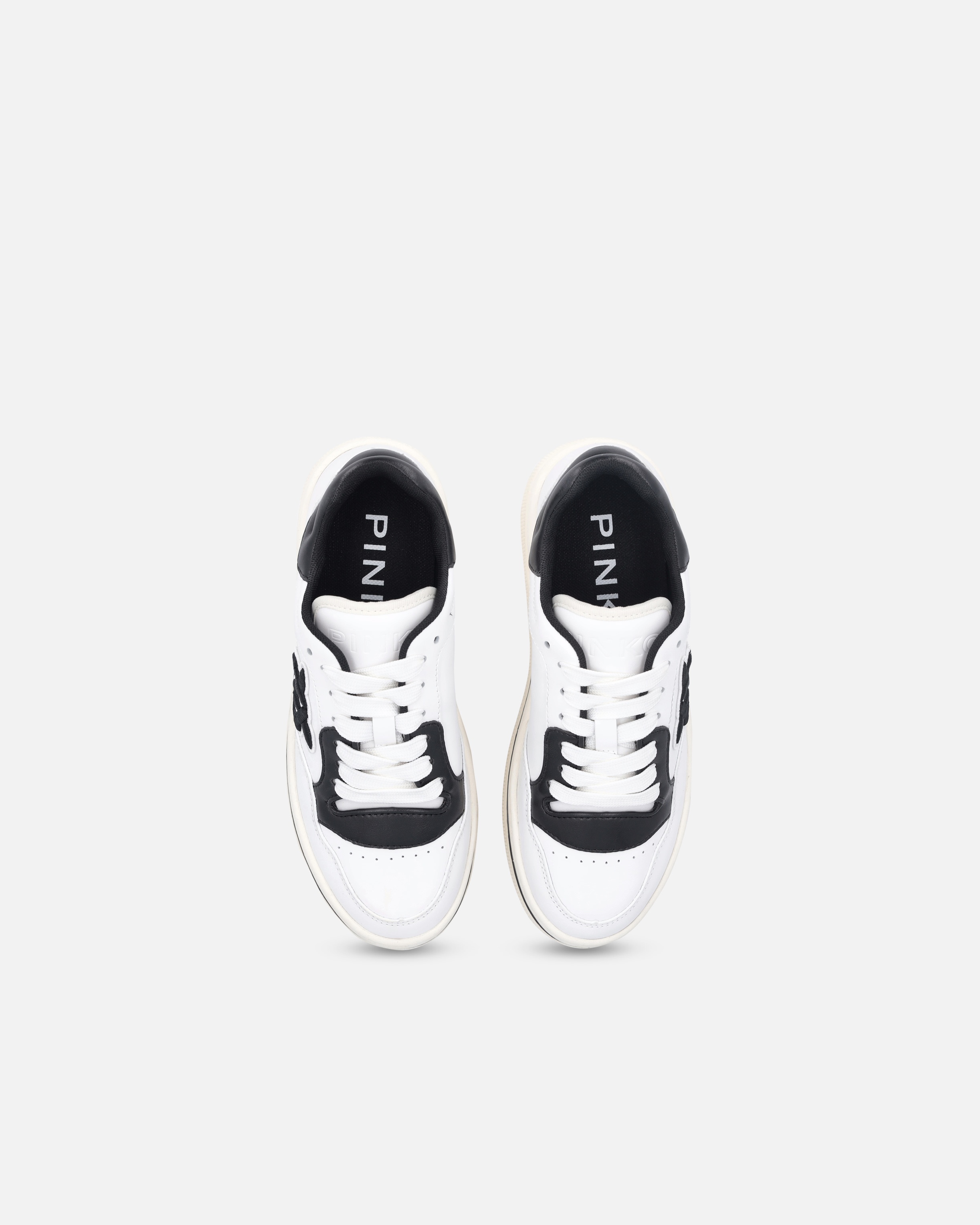 TWO-TONE SNEAKERS WITH LOGO EMBROIDERY - 8