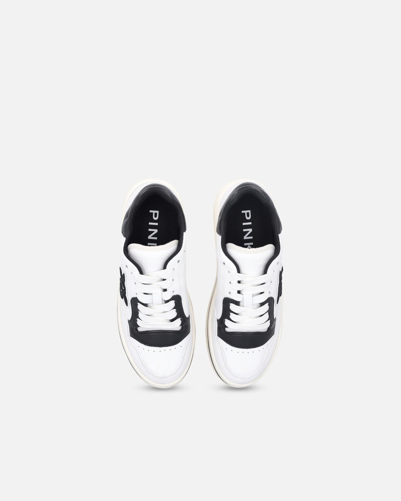 TWO-TONE SNEAKERS WITH LOGO EMBROIDERY 8