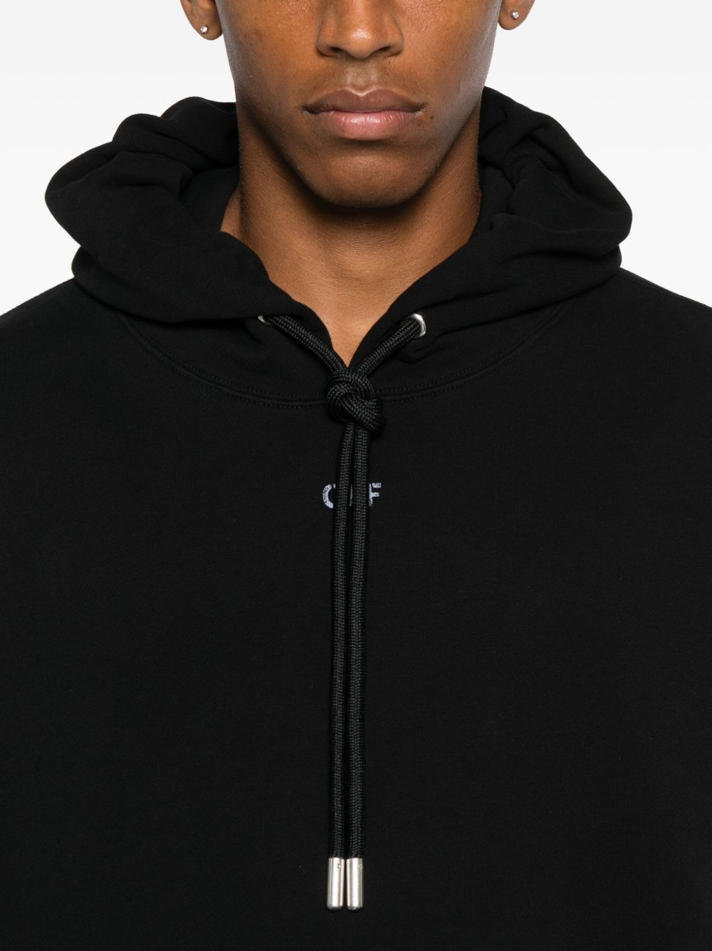 logo-motif hoodie - 5