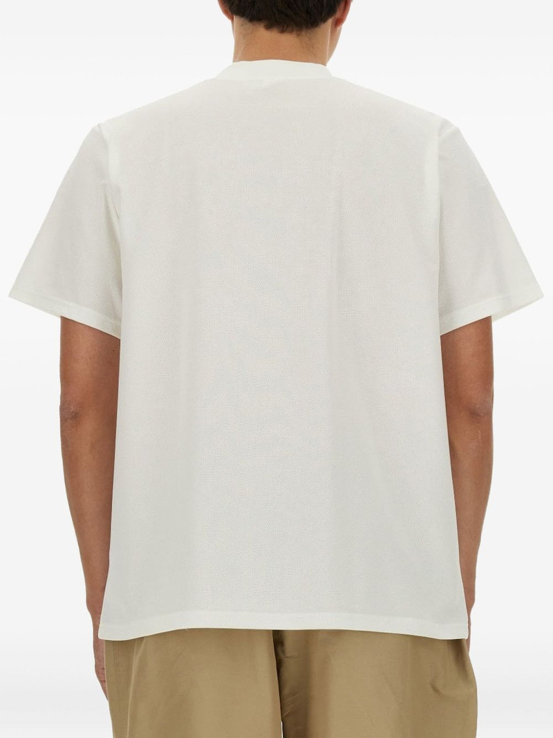 logo-embroidered T-shirt 3
