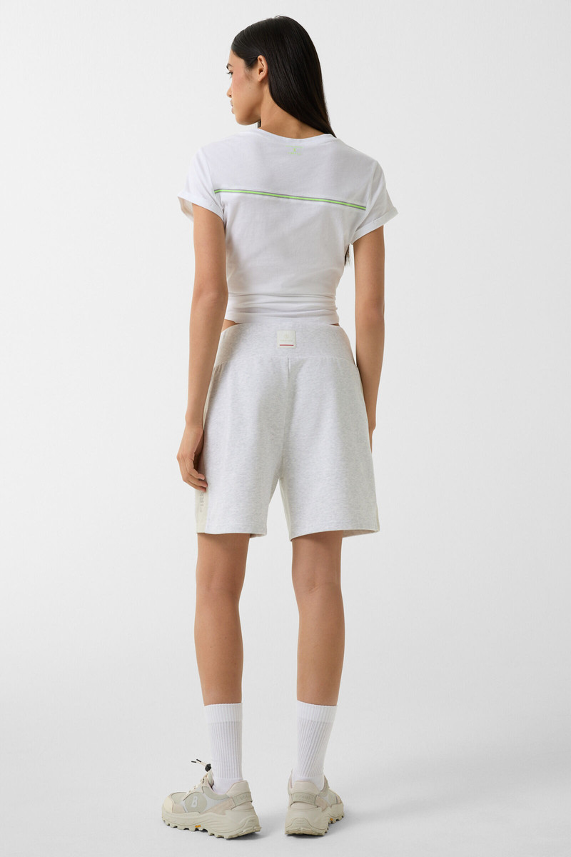 Lahela sweatshorts in Light gray melange 3