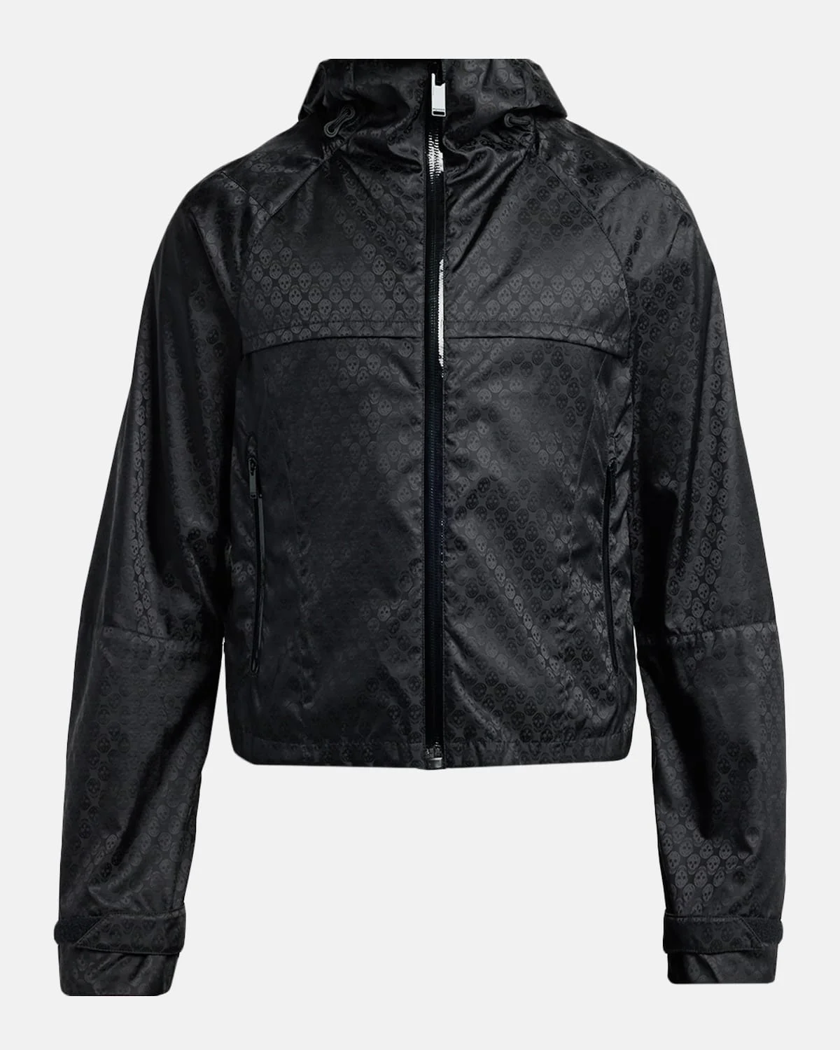 Men's Skull Jacquard Wind-Resistant Jacket - 1