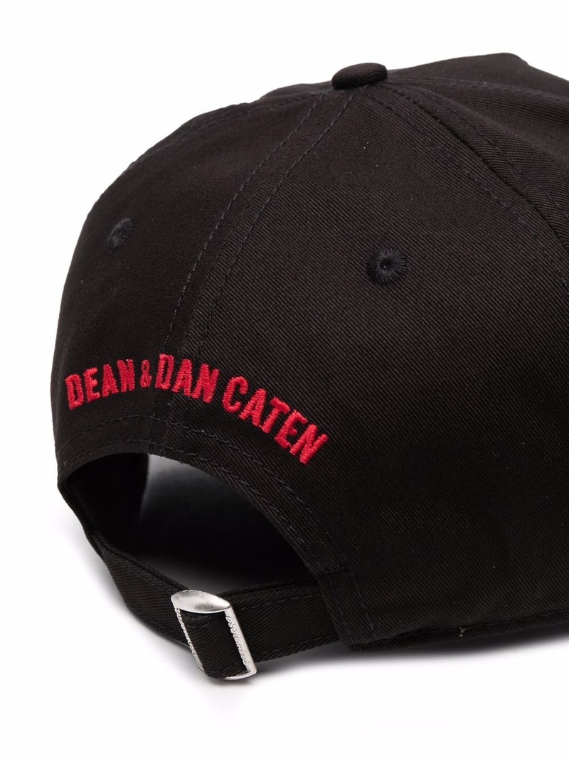 DSQUARED2 logo-patch baseball cap outlook