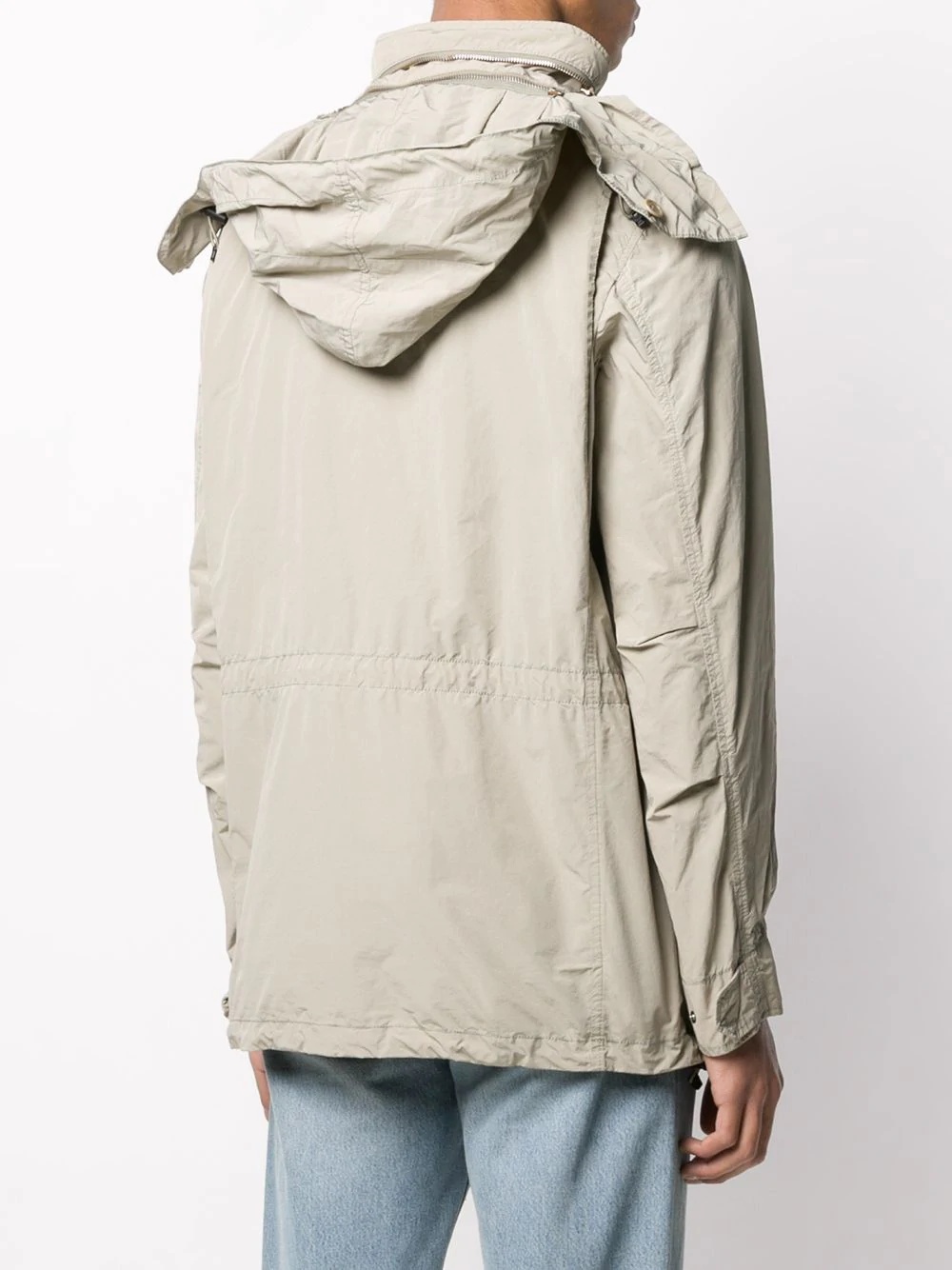 hooded parka coat - 4