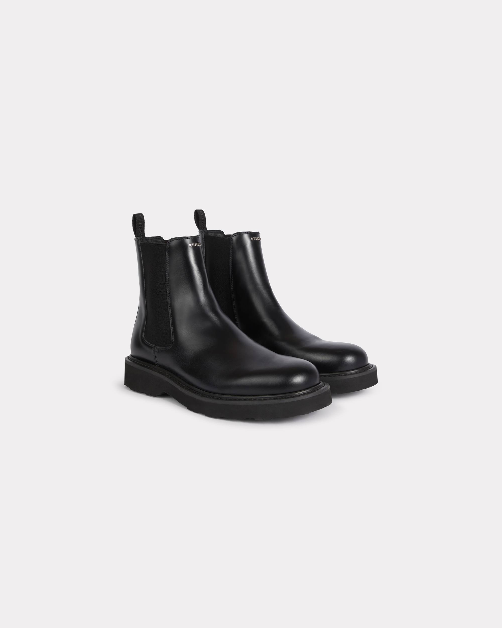 'KENZO Ukio' leather chelsea boots - 3