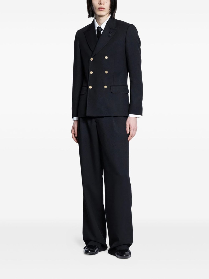 LARDINI double-breasted blazer outlook