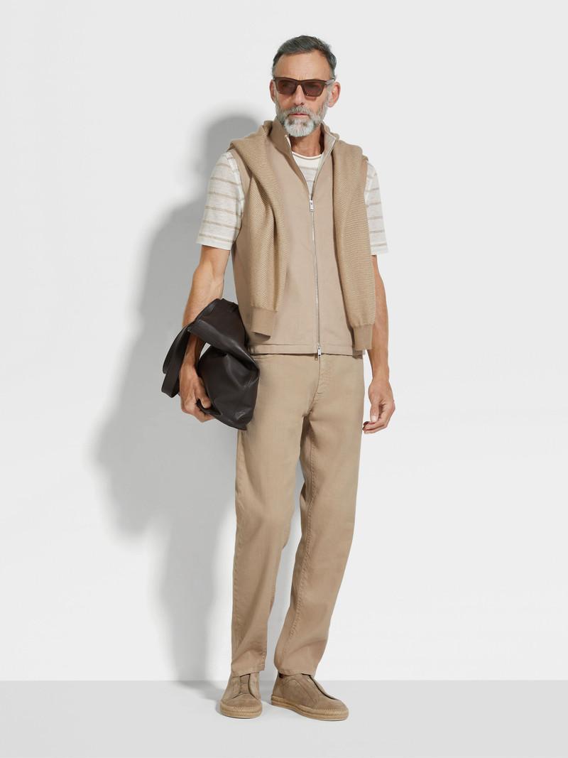 ZEGNA OASI LINO VEST outlook