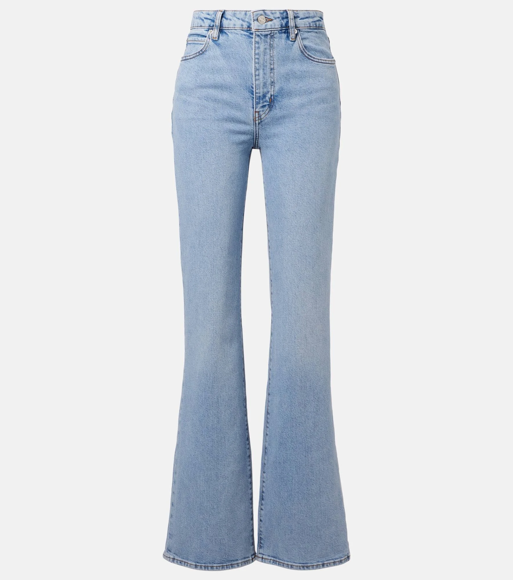 Arrow high-rise bootcut jeans - 1
