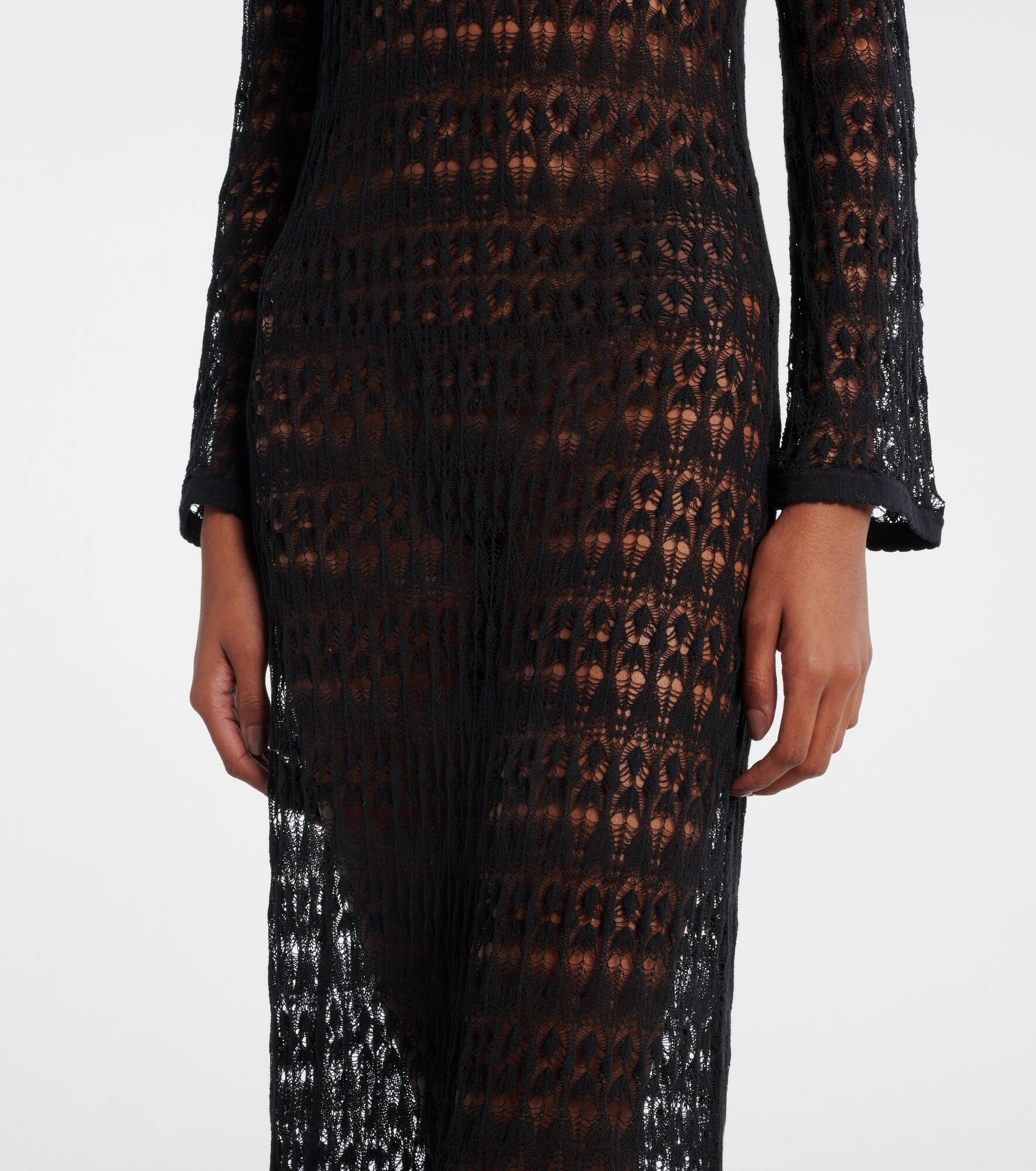 Paloma crochet cotton-blend maxi dress - 5